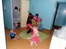 Беженцы налаживают быт